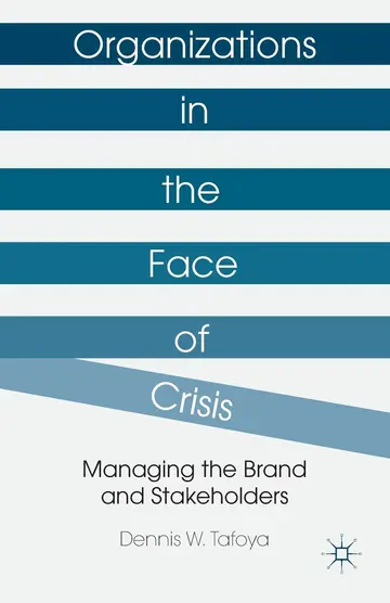 Cover of Organizations in the Face of Crisis
