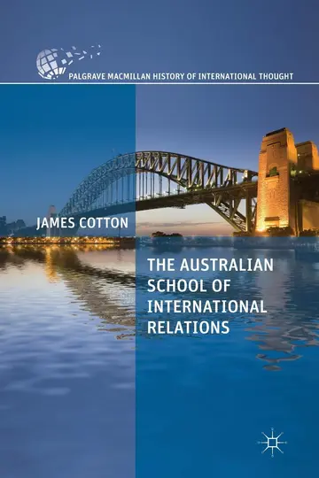Cover of The Australian School of International Relations