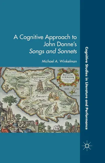 Cover of A Cognitive Approach to John Donne's Songs and Sonnets