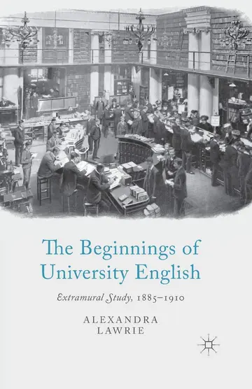 Cover of The Beginnings of University English