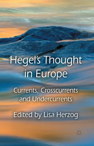 Cover of Hegel's Thought in Europe