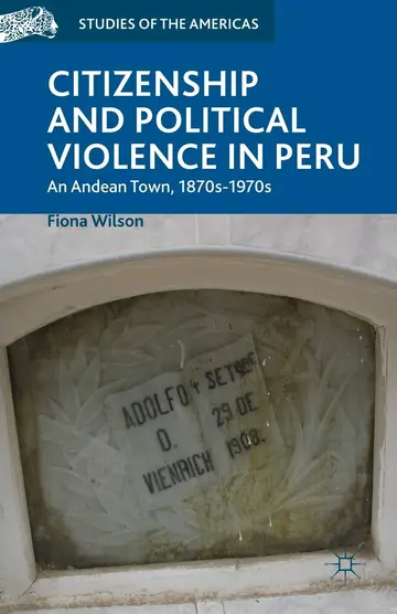 Cover of Citizenship and Political Violence in Peru