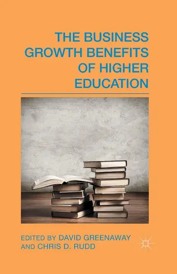 Cover of The Business Growth Benefits of Higher Education