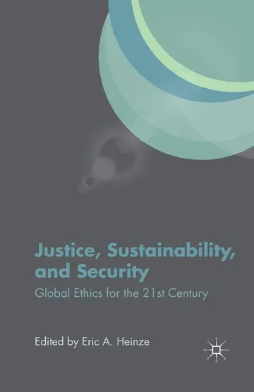 Cover of Justice, Sustainability, and Security