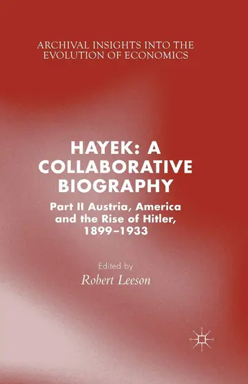 Cover of Hayek