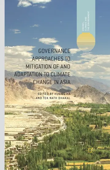 Cover of Governance Approaches to Mitigation of and Adaptation to Climate Change in Asia