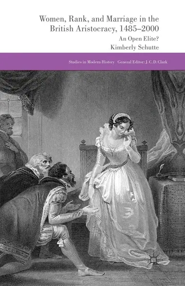 Cover of Women, Rank, and Marriage in the British Aristocracy, 1485-2000