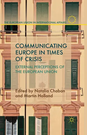 Cover of Communicating Europe in Times of Crisis