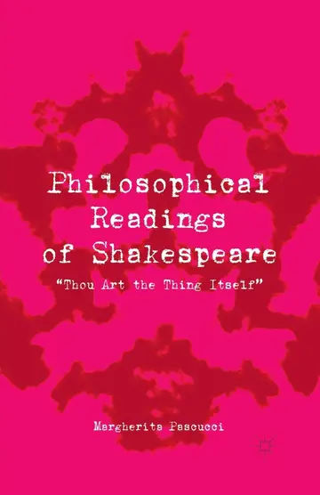 Cover of Philosophical Readings of Shakespeare