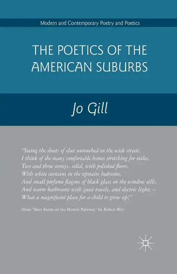 Cover of The Poetics of the American Suburbs