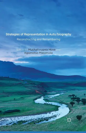 Cover of Strategies of Representation in Auto/biography