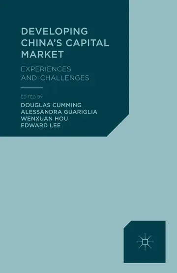 Cover of Developing China's Capital Market
