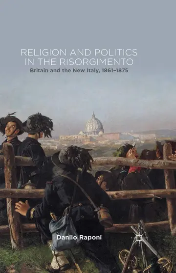 Cover of Religion and Politics in the Risorgimento