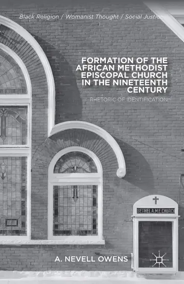 Cover of Formation of the African Methodist Episcopal Church in the Nineteenth Century