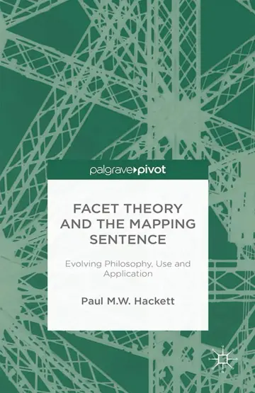 Cover of Facet Theory and the Mapping Sentence