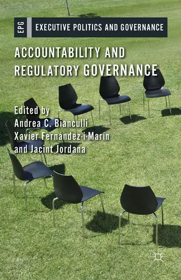Cover of Accountability and Regulatory Governance