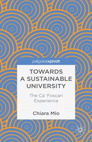Cover of Towards a Sustainable University