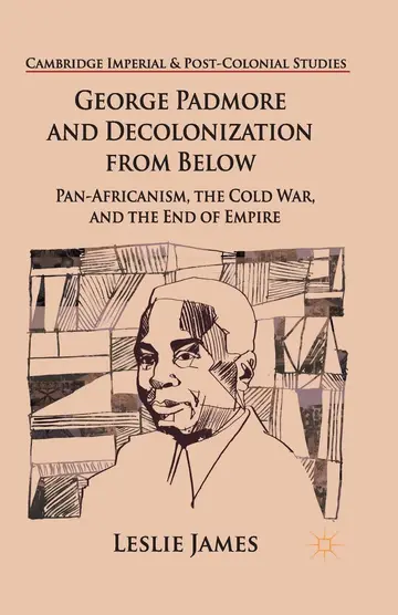 Cover of George Padmore and Decolonization from Below