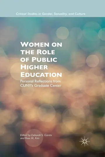 Cover of Women on the Role of Public Higher Education