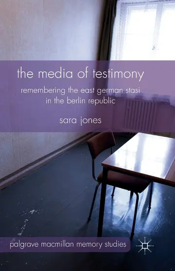 Cover of The Media of Testimony