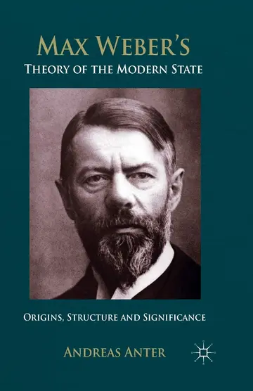 Cover of Max Weber's Theory of the Modern State