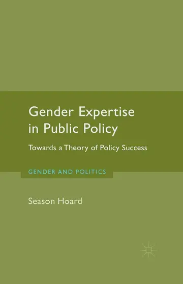Cover of Gender Expertise in Public Policy