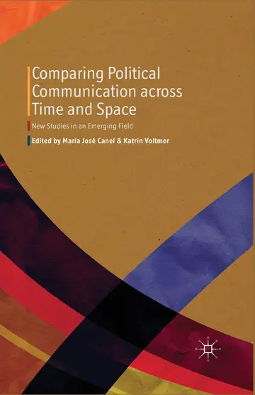 Cover of Comparing Political Communication across Time and Space