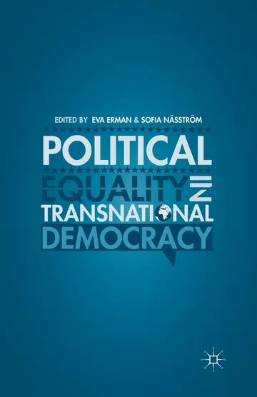 Cover of Political Equality in Transnational Democracy