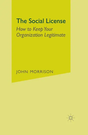 Cover of The Social License