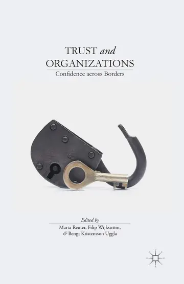 Cover of Trust and Organizations
