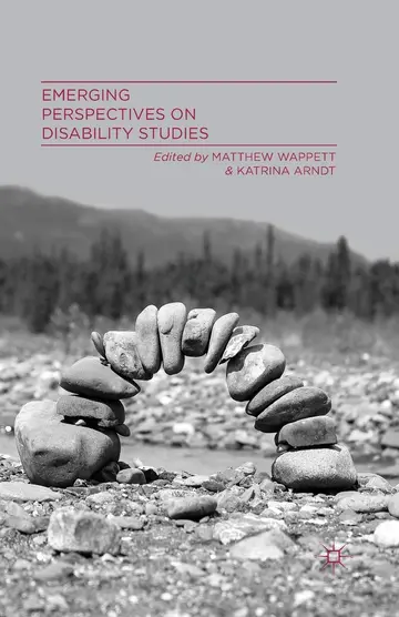 Cover of Emerging Perspectives on Disability Studies