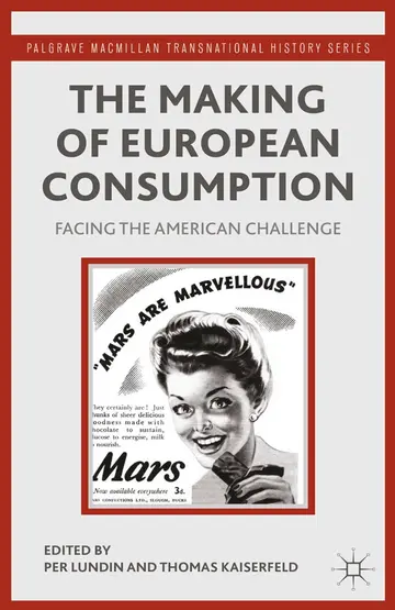 Cover of The Making of European Consumption