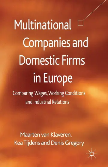 Cover of Multinational Companies and Domestic Firms in Europe