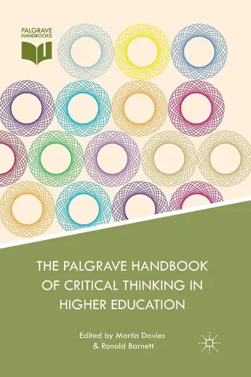 Cover of The Palgrave Handbook of Critical Thinking in Higher Education