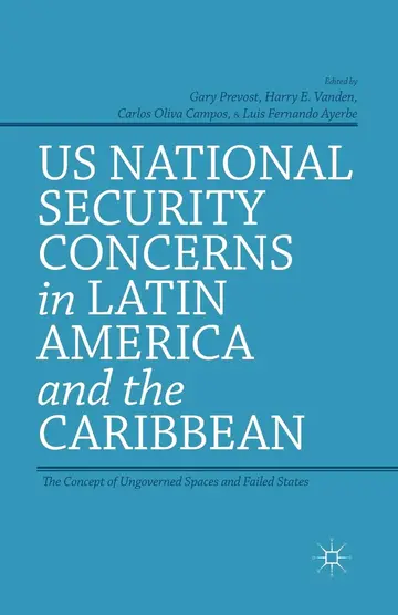 Cover of US National Security Concerns in Latin America and the Caribbean