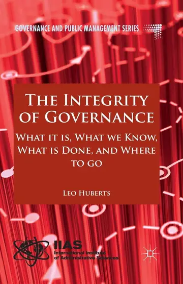 Cover of The Integrity of Governance