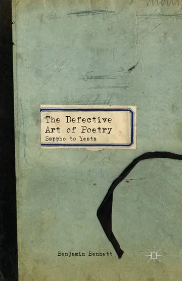 Cover of The Defective Art of Poetry
