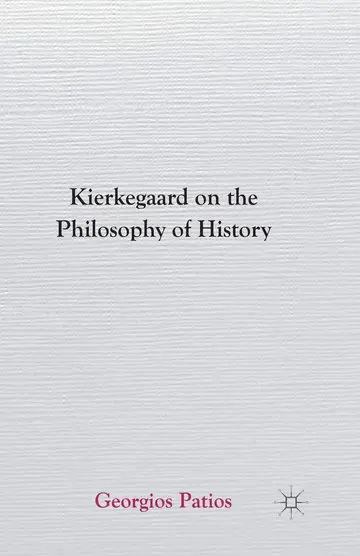 Cover of Kierkegaard on the Philosophy of History