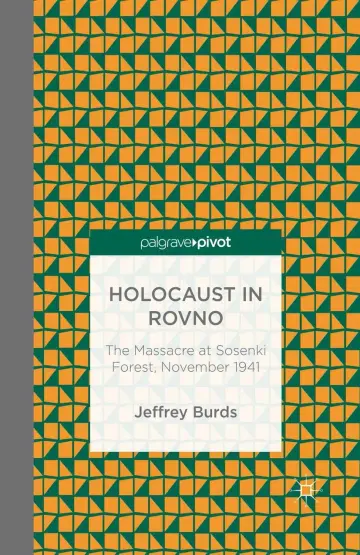 Cover of Holocaust in Rovno