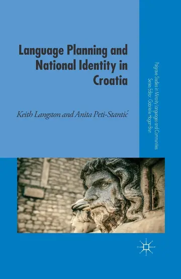 Cover of Language Planning and National Identity in Croatia