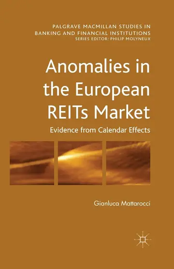 Cover of Anomalies in the European REITs Market
