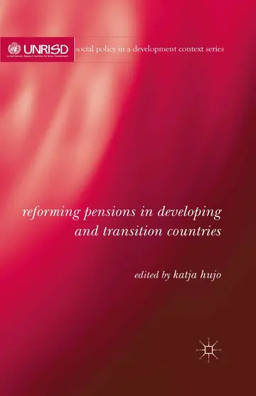 Cover of Reforming Pensions in Developing and Transition Countries