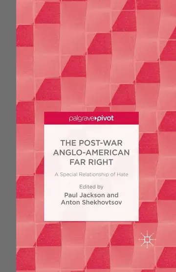 Cover of The Post-war Anglo-american Far Right