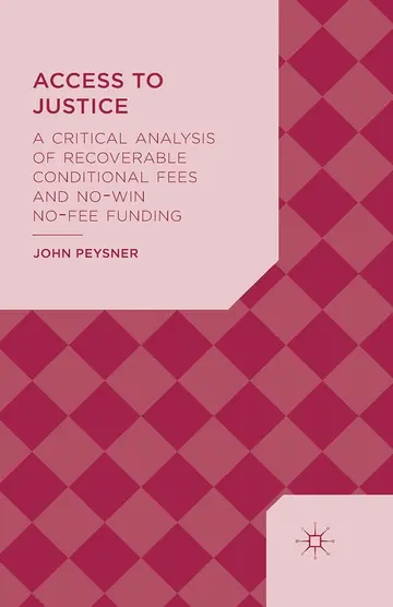 Cover of Access to Justice