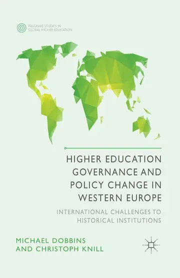 Cover of Higher Education Governance and Policy Change in Western Europe