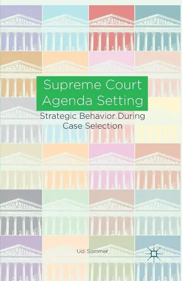 Cover of Supreme Court Agenda Setting