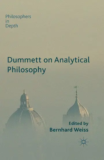 Cover of Dummett on Analytical Philosophy