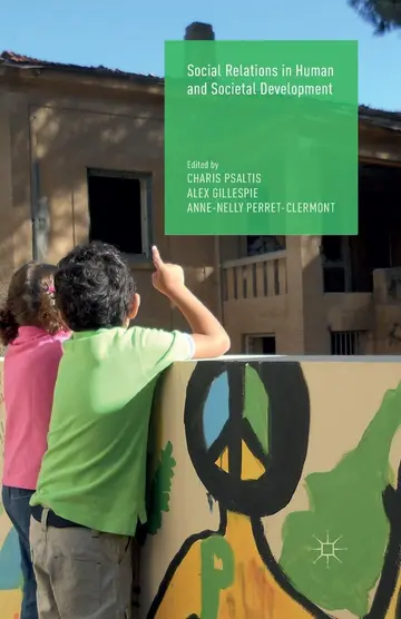 Cover of Social Relations in Human and Societal Development