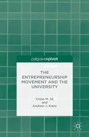 Cover of The Entrepreneurship Movement and the University