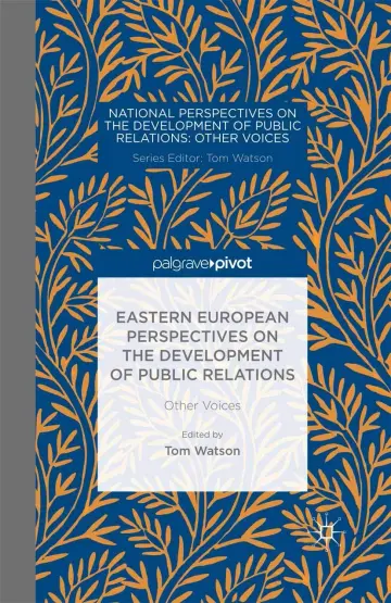 Cover of Eastern European Perspectives on the Development of Public Relations